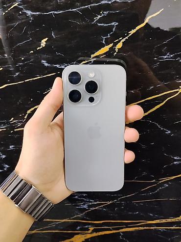 tank 5 pro: IPhone 15 Pro, 256 GB, Natural Titanium, Face ID — 1