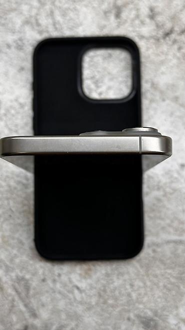 iphone cable: IPhone 16 Pro Max, Б/у, 256 ГБ, Natural Titanium, Чехол, 91 % — 6