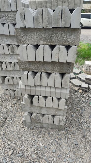 Тротуарные бордюры: Тротуарный бордюр, Бетонный, Другие особенности, 1000 — 11