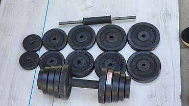 Гантели: Гантели производства Узбекистан 1кг 170сом разборные, веса от 3кг — 12