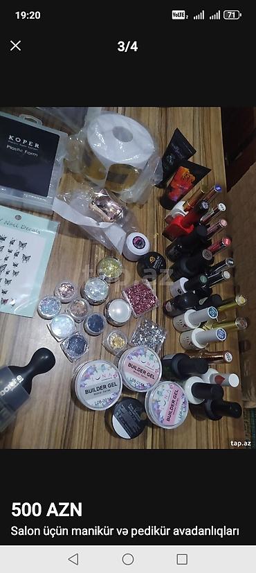 Gözəllik və estetika avadanlığı: Salon üçün manikür və pedikür avadanlıqları – komplekt Peşəkar dırnaq — 2