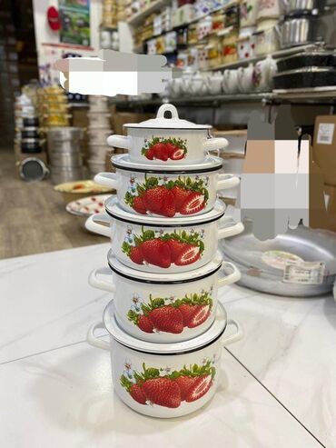 Qazanlar: Qazan, Çuqun, 5 l, Kukmara, Rusiya — 7