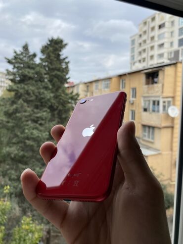 i̇phone mini: IPhone SE 2020, 64 ГБ, Красный, Отпечаток пальца