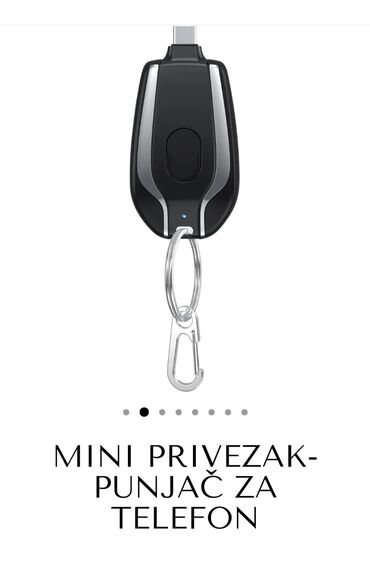 Eksterne baterije: Privezak Punjač za mobilni telefon
Nov. U svojoj kutiji
 Mirijevo — 3