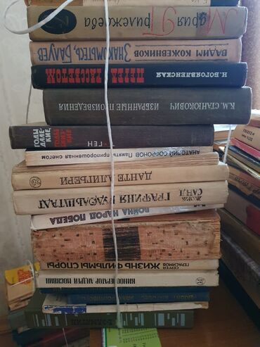 Digər kitablar və jurnallar: Çoxlu sayda kitablar var.Rus dilində povestlər və romanlar.Qiymətlər — 19