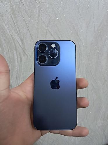 Apple iPhone: IPhone 15 Pro, 128 GB, Blue Titanium, Face ID — 1
