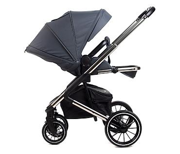 starke 2022: BBO kolica za bebe 3u1 FlexiTrio – GREY (SKU: 6567-GREY-80) Kompletan — 7