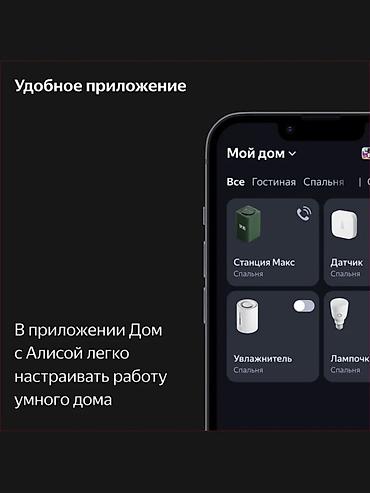 Динамики и колонки: Умная колонка Яндекс Станция Макс с Zigbee (Алиса с YandexGPT) Новая — 15