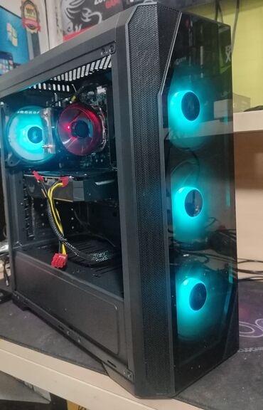 irşad electronics planşetlər: Case Zalman argb fanlar ile Psu Zalman 500W Plata H610 Cpu i5 12400f