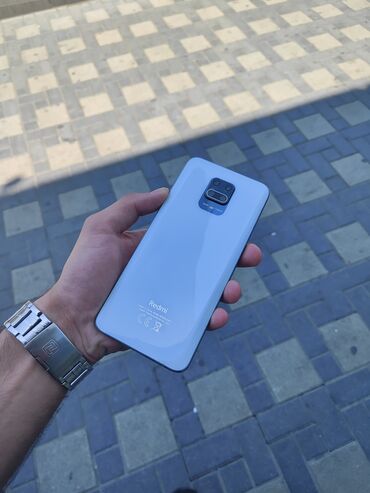 13 pro max 2 ci el: Redmi Note 9 Pro, 128 GB, rəng - Ağ, Düyməli, Barmaq izi, Face ID