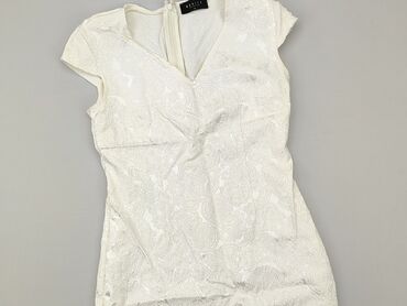 białe bluzki damskie eleganckie: Dress, S (EU 36), Mohito, condition - Very good