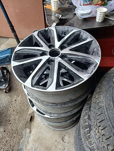 топаз авто: 150 m R 16 hunda krasqa isi var Yüngül lehimli disk dəsti - 4 ədəd — 1