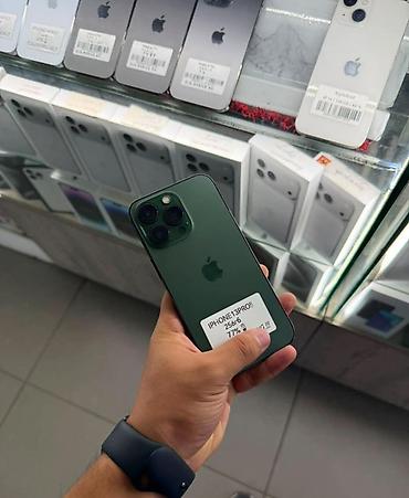 poco 5pro: IPhone 13 Pro, зелёный - Память: 256 ГБ - Наклейка на устройстве — 1