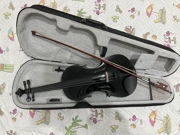 скупка музыкальных инструментов: ❗️❗️❗️НОВАЯ❗️❗️❗️ Скрипка классическая, черная, с комплектом
