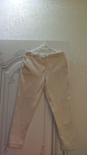 Pencəklər: Şalvar, Massimo Dutti, S (EU 36), rəng - Bej