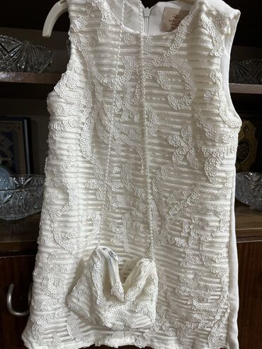 usaq paltar: Детское платье цвет - Белый