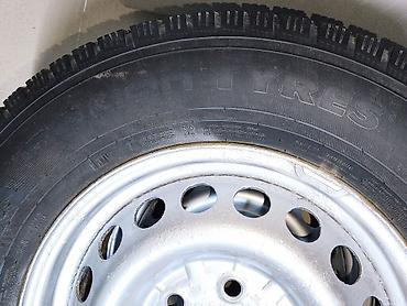 Шиналар жана дисктер: Дөңгөлөктөр монтажда 235 / 65 / R 16, Winter stud, Колдонулган, Жуп, Жеңил коммерциялык транспорт (C/LT), Темир, тешиктери - 6 — 2