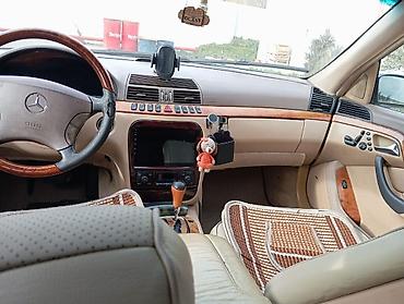 avtomobil aksesuarlar: Mercedes-Benz S 500: 5 l | 2000 il Sedan — 4