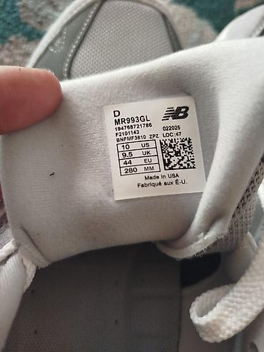 шырмал шым: Эркектердин кроссовкасы, 44, New Balance, Жаңы, түсү - Боз, Өзү алып кетүү, Акылуу жеткирүү — 8