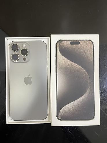 ipad 11 pro m4: IPhone 15 Pro, 256 GB, Natural Titanium, Face ID — 1