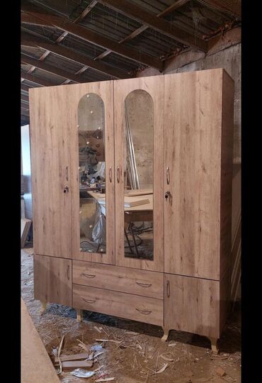 Dolablar: Yeni, Açılan, 4 qapılı Düz dolab, Qarderob, paltar dolabı, Türkiyə — 22