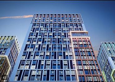Продажа квартир: 2 комнаты, 82 м², Асанбай мкр Элитка, 3 этаж, ПСО (под самоотделку) — 3