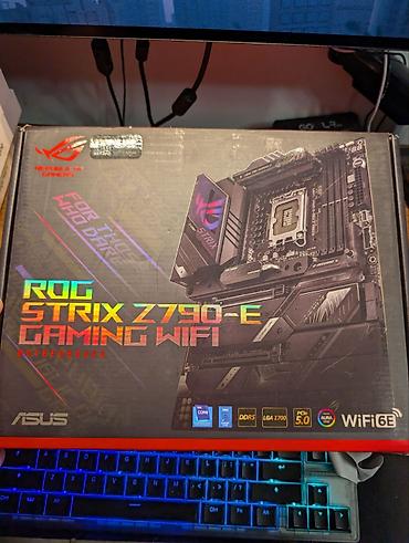 Материнская плата для ПК, Новый, Asus, LGA1700, ATX
