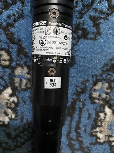 shure glxd4: İşlənmiş Simsiz (Bluetooth) Mikrofon Shure, Rayonlara çatdırılma, Ünvandan götürmə, Ödənişli çatdırılma — 3