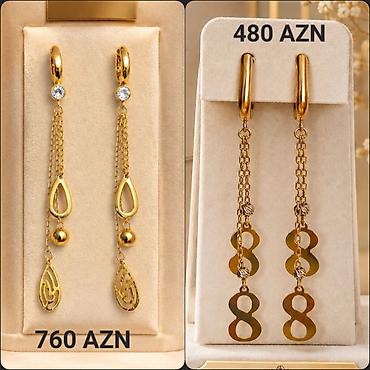 Sırğa, Sarı qızıl, 585 Əyar, 3 g, Ünvandan götürmə lalafo.az -da Sırğa, Sarı qızıl, 585 Əyar, 3 g, Ünvandan götürmə