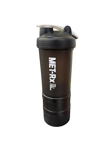 №: 14292 Məhsulun adı: Şeyker Met-Rx, plastik, qara, 750 ml Brend: No