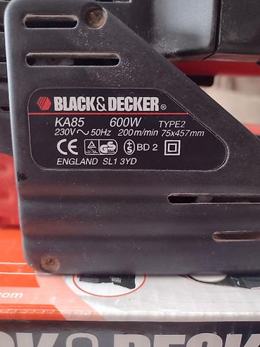 Električne brusilice: Tračna brusilica Black Decker - Black & Decker tračna brusilica na lalafo.rs — 4 Električne brusilice: Tračna brusilica Black Decker - Black & Decker tračna brusilica — 4