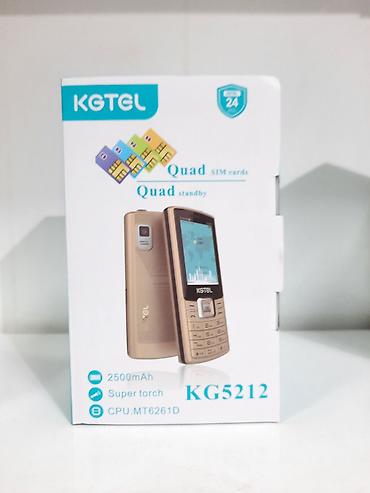 mp4 yukle: Sadə Telefon Kgtel 5212 🔹️4 SIM Kart 💾 🔹️Mp3, Mp4🎼🎞 🔹️Camera 📷 — 1