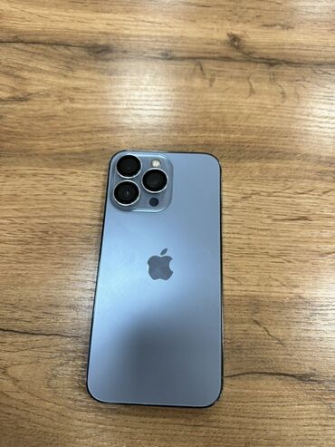айфон 13 про реплика: IPhone 13 Pro, Колдонулган, 256 ГБ, Sierra Blue, Кулакчындар, Каптама, 69 %