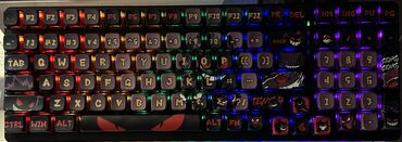 Клавиатуры: Клавиатура, Механическая, Проводное подключение, Размер: 100% — 6