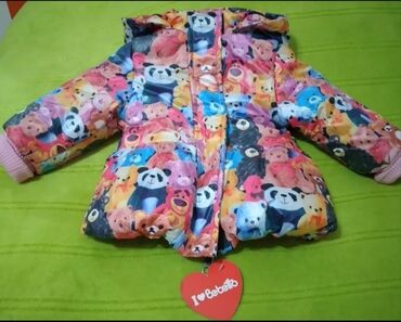 детские осенние комбинезоны: Куртка, Для девочек, 1 - 2 года, Bebetto at lalafo.az детские осенние комбинезоны: Куртка, Для девочек, 1 - 2 года, Bebetto