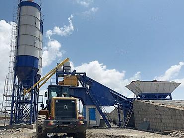 Переносной бетоносмесительный завод AJY-60 Основные преимущества