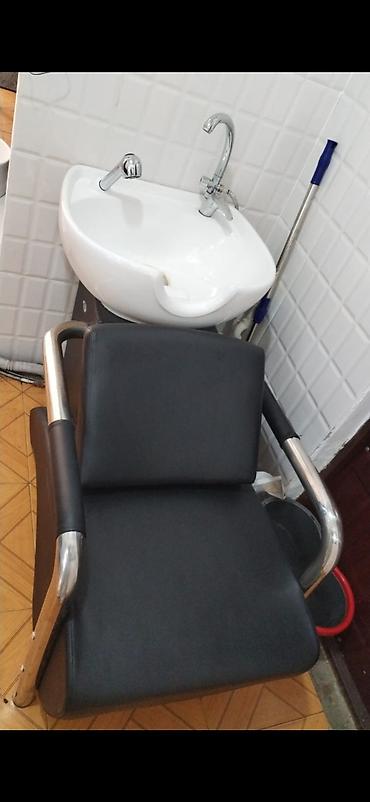 sac moykası: Salon üçün yuma stolu və kreslo dəsti - Komplekt: saç yuma lavabosu — 1