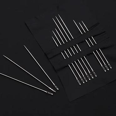 Igle za šivaće mašine: Set samoubadajućih igala za šivenje – metalne igle sa “self-threading” — 3