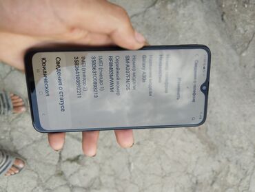 телефон s24: Samsung Galaxy A30s, Колдонулган, 32 ГБ, түсү - Кара, 2 SIM