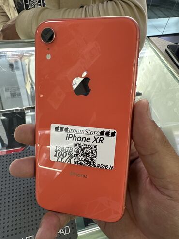 телефон каракол айфон: IPhone Xr, Колдонулган, 128 ГБ, 100 %