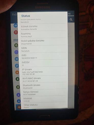 telefon tap: Samsung Galaxy Tab 4 7.0 (SM‑T231) planşet - Ekran: 7.0 düym, TFT - — 4
