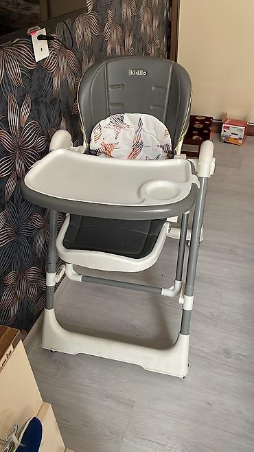 son model donlar: Uşaq yemək stulu – Kidlilo brendi yelləncək li. - Rəng: boz/ağ - — 1