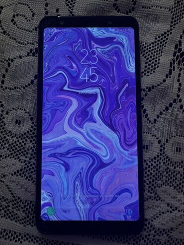 samsung a3 2018: Samsung Galaxy A7 2018, rəng - Qırmızı, Sensor