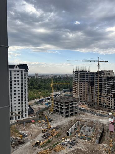 токмок квартира сатылат: 1 комната, 46 м², Элитка, 14 этаж, ПСО (под самоотделку)