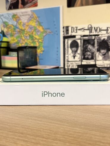 Apple iPhone: IPhone 11, 128 GB, Alpine Green, Face ID, Simsiz şarj — 15