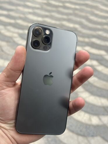 Apple iPhone: IPhone 12 Pro, 128 GB, Gümüşü, Face ID