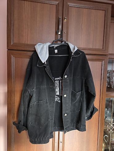 Qara rəngli yuxarı geyim dəsti 1) Denim gödəkçə - Rəng: tünd/qara - lalafo.az -da Qara rəngli yuxarı geyim dəsti 1) Denim gödəkçə - Rəng: tünd/qara -
