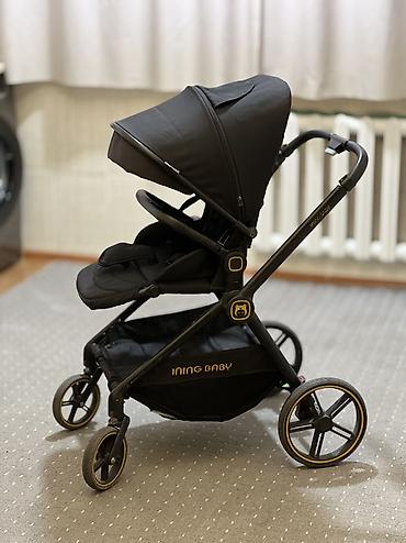 коляску бу: Прогулочная коляска ining baby, оригинал. Все колеса и подшипники — 3