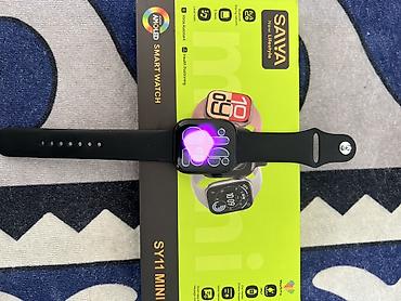 Умные часы SAIVA SY11 Mini 41мм,есть 20 режимов,цвет черный