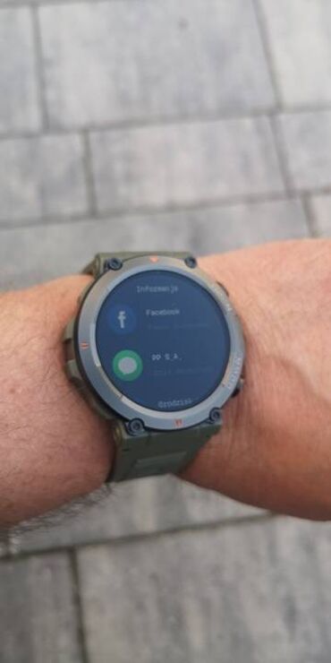 saatlar instagram: Yeni, Smart saat, Zeblaze, Sensor ekran, rəng - Qara